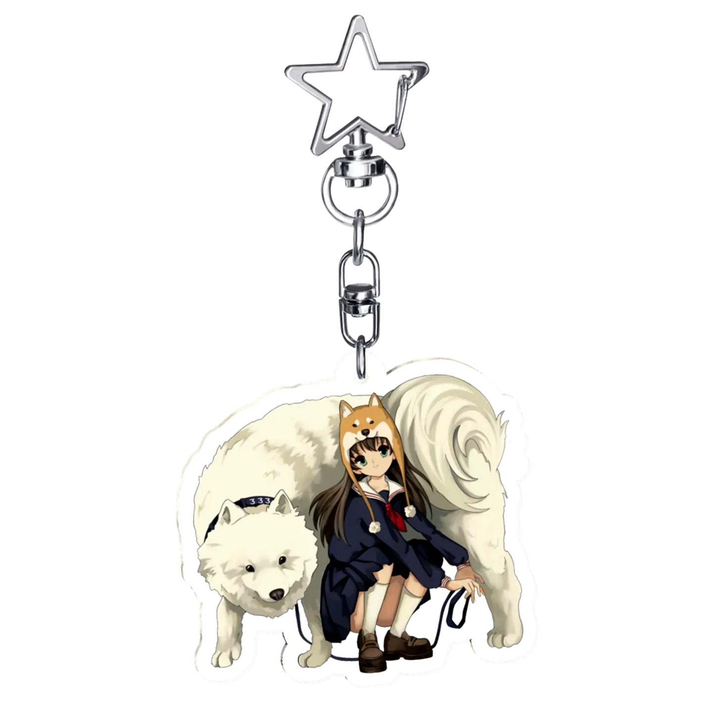 "333momo" Keychain